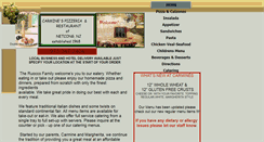 Desktop Screenshot of carminespizza.biz